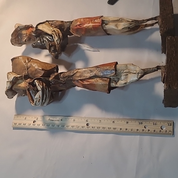 Paper Machete Statue Bundle of 2 Unique Pieces - Picture 12 of 12